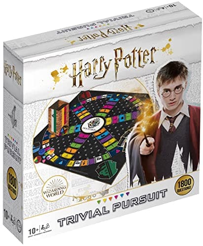 Image of Winning Moves Harry Potter Ultimate Trivial Pursuit Board Game, 1800 Questions on Your Favourite Characters and Events from Hogwarts, Trivia Game, Gift and Toy for Boys and Girls Aged 10 Plus
