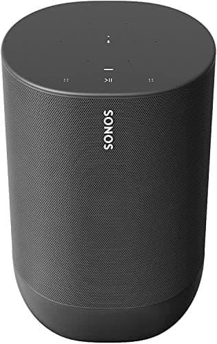 Image of Sonos Move - Wireless Speaker Black (Renewed)