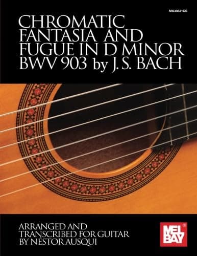 Image of Chromatic Fantasia and Fugue in D Minor BWV 903 by J. S. Bach