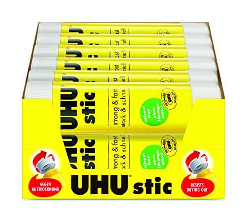 Image of UHU Stic Glue Stick 40g (Pack of 12) 45621