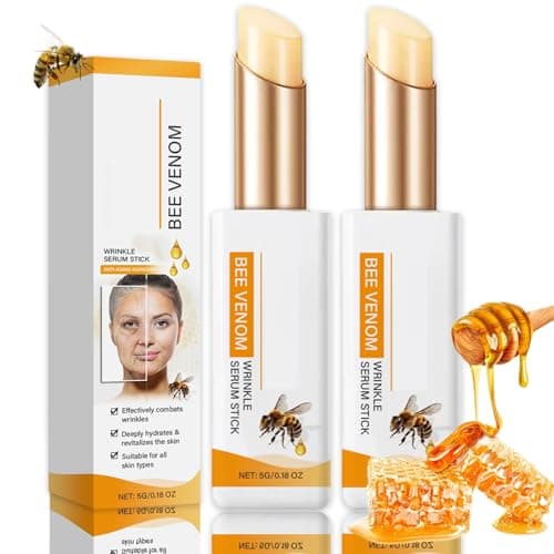 Image of 2Pcs Bee Venom Firming Serum Stick, Skin Tightening Cream for Face & Body with Hyaluronic Acid, Anti-Wrinkle Firming Serum, Lifts & Firms Sagging Skin, Anti-Aging Face Serum for All Skin Types,5g