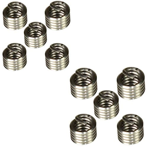 Image of Helicoil Type Thread Repair Inserts 3/16 BSW x 1.5D 10pc Wire Thread Insert