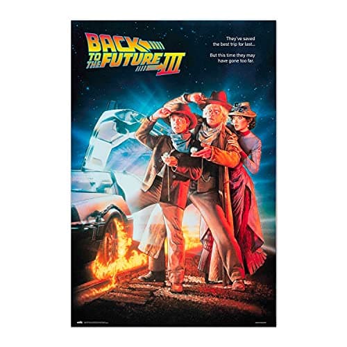 Image of Grupo Erik Poster Back to the Future 3-36 x 24 inches / 91.5 x 61 cm - Shipped Rolled Up - Cool Posters, Art Poster, Wall Posters & Prints