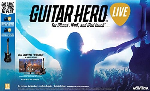 Image of Guitar Hero Live Guitar Bundle - Comes with Guitar Controller for (IOS) iPhone iPad iPod Touch (Mirror to TV using Apple TV)