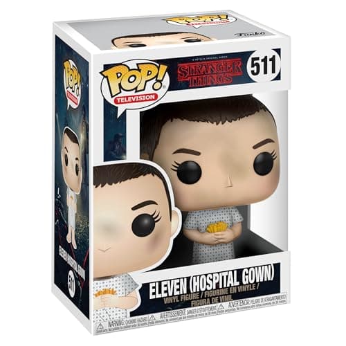 Image of Funko POP! Television: Stranger Things - Eleven Hospital Gown - Collectable Vinyl Figure - Gift Idea - Official Merchandise - Toys for Kids & Adults - TV Fans - Model Figure for Collectors