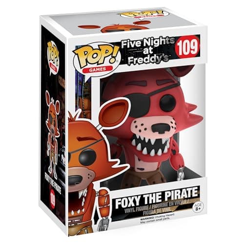 Image of Funko POP! Games: Five Night's at Freddy's (FNAF) - Foxy The Pirate - Collectable Vinyl Figure - Gift Idea - Official Merchandise - Toys For Kids & Adults - Model Figure for Collectors and Display