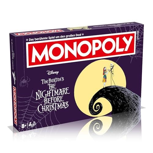 Image of Winning Moves Monopoly Nightmare before Christmas