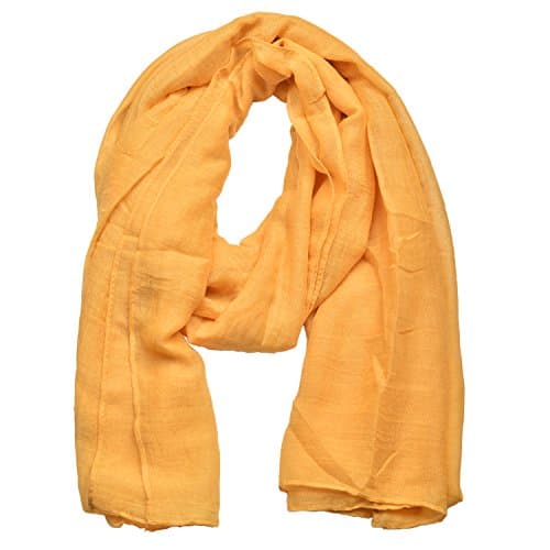 Image of Outrip Light Soft Scarves Fashion Scarf Shawl Wrap For Women Men (Yellow)
