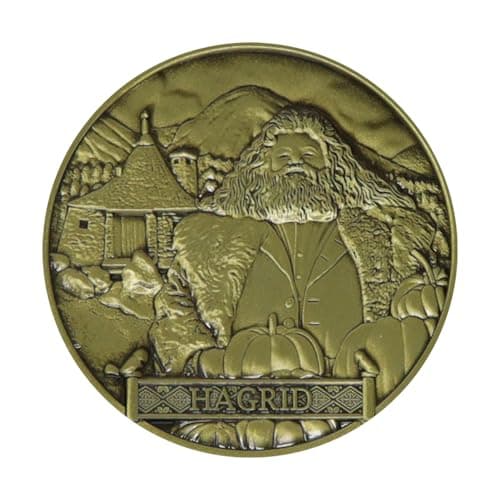 Image of Harry Potter Limited Edition Rubeus Hagrid Collectible Coin
