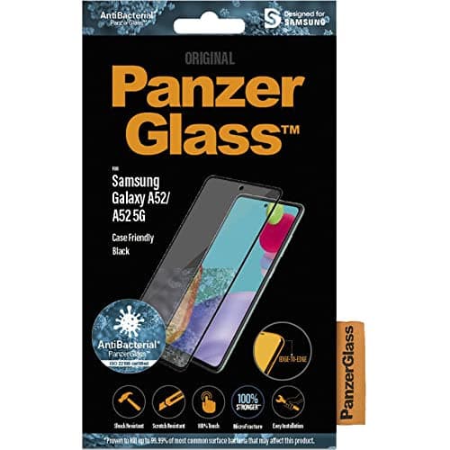 Image of PanzerGlass Edge-to-Edge for Galaxy A52 5G - Black