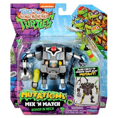 Image of Teenage Mutant Ninja Turtles: Mutations Mix and Match 4.5-Inch Bishop Action Figure