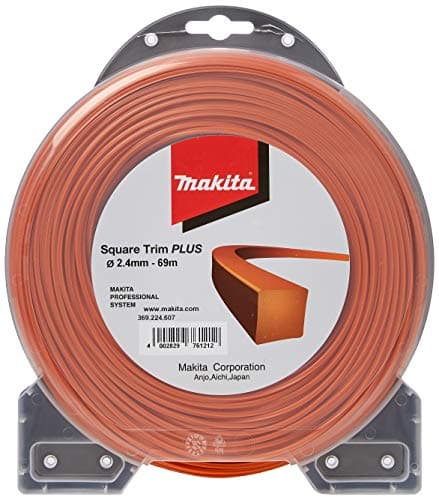 Image of Makita 369224607 2.4 mm x 69 m "Square" Nylon Line - Multi-Colour