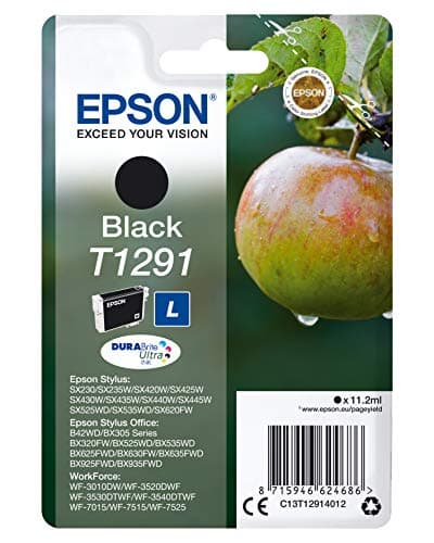 Image of Epson Apple Ink Cartridge for WorkForce WF-3520DWF Series, Black