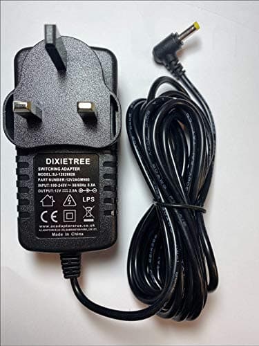 Image of Replacement for 12V 1A UK Mains AC-DC Adaptor Power Supply for LG BP250 Bluray Blu-Ray Player