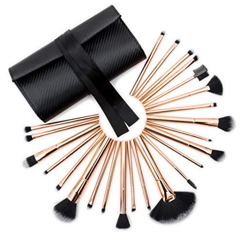 Image of Rio Beauty Lush Rose Gold Makeup Brush Collection