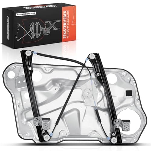 Image of Frankberg Window Regulator Without Motor with Panel Front Right Compatible with Golf MK IV Hatchback Estate 1997-2006 1J4837462