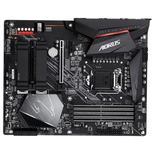 Image of Z490 Motherboard Fit for GIGABYTE Z490 AORUS Elite for Intel Z490 LGA 1200,Used