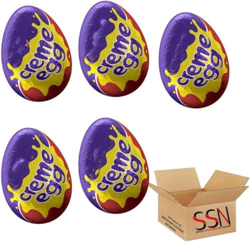 Image of Cdbury Creme Eggs, Eggs (Pack of 5)