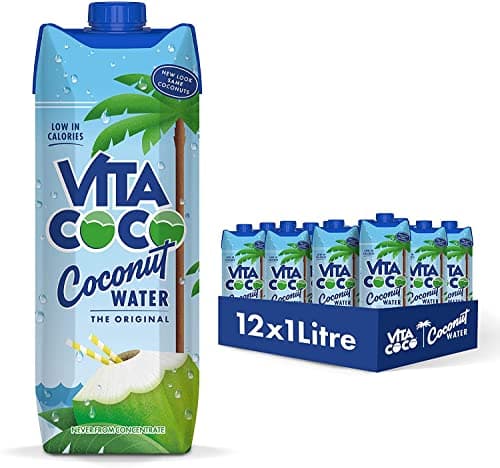 Image of Vita Coco - Original Coconut Water 12 x 1 L, Gluten Free, Full Of Vitamin C & Potassium