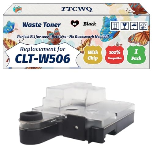 Image of Compatible for Samsung CLT-W506 Waste Toner Container Work for Samsung CLP-680DW CLP-680ND CLX-6260FR Printers (1 Pack Black)