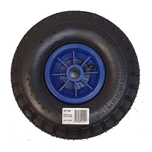 Image of Maypole 260 mm Replacement Pneumatic Rubber/Plastic Wheel For Jockey Wheels Tyre Width 70 mm, Diameter 260 mm, 136 kg Max, Static Load