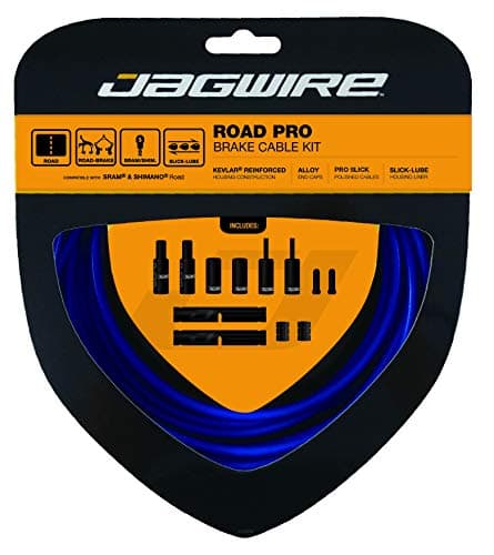 Image of Jagwire Road Pro Complete Brake Cable Kit - SID Blue