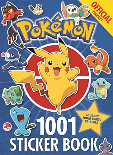Image of The Official Pokémon 1001 Sticker Book