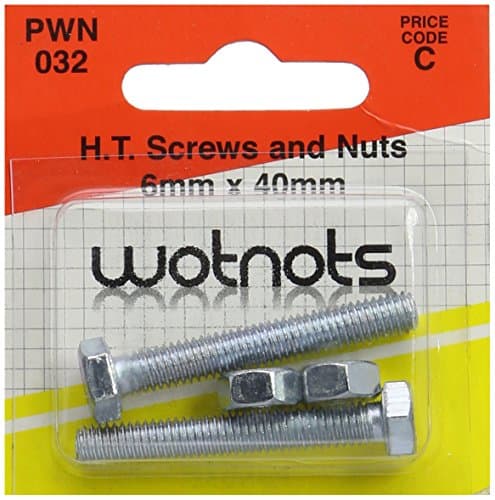 Image of Pearl PWN032 M6 x 40 High Tensile Set Screws/Nuts