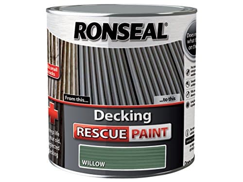 Image of Ronseal DRPW25L 2.5 Litre Decking Rescue Paint - Willow