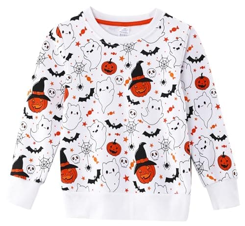 Image of Boys Girls Christmas Jumper for 5-6 Years Old Kids Unisex Xmas Sweatshirt Tis The Season Snowmen Christmas Tree Green Tops Children Long Sleeve Cotton Clothing Outfits Casual Crewneck Winter Clothes