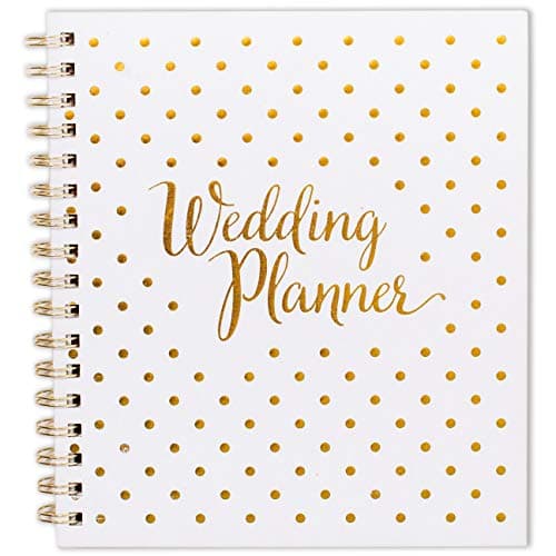 Image of Wedding Planner - UK Bridal Planners Planning Book Journal & Organising Diary, Engagement Gift, Countdown Calendar