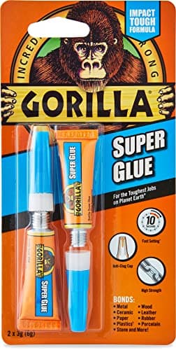 Image of Gorilla Super Glue 3g (Pack of 2)