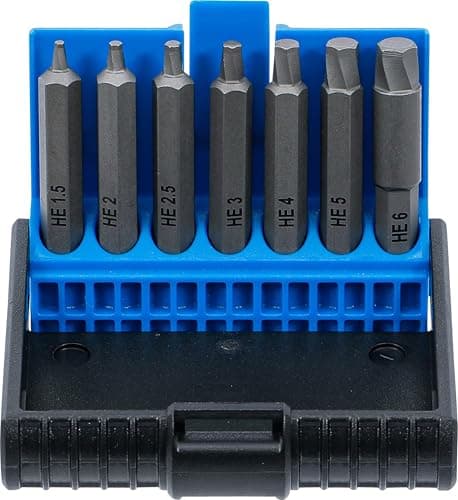 Image of BGS 5289 | Screw Extractor Set | for damaged internal Hexagon 1.5 - 6 mm | 7 pcs.