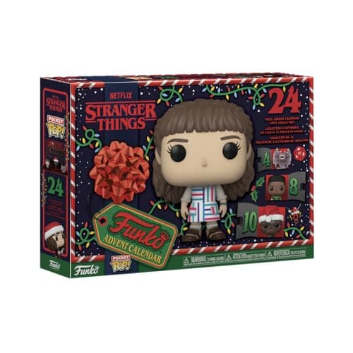 Image of Funko Advent Calendar: Stranger Things 2024-24 Days Of Surprise - Collectable Vinyl Mini Figures - Mystery Box - Gift Idea - Holiday Xmas for Girls, Boys & Kids - Christmas Countdown