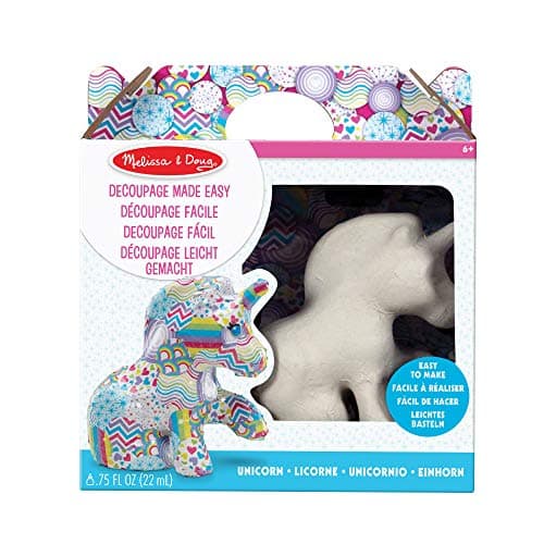 Image of Decoupage Made Easy Craft Set - Unicorn