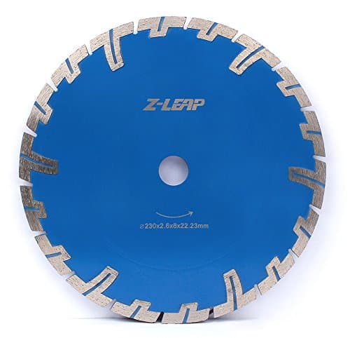 Image of Diamond Blade 9 Inch T Segment Dry Wet Power Circular Saw for Granite Stone Concrete Angle Grinder Cutting by Z-LEAP
