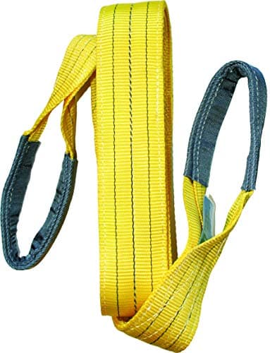 Image of LiftinGear 3 Tonne Duplex Polyester Webbing Lifting Cargo Sling Strap Strop 1-10mtr EWL Certified BSEN1492-1 2000 (4mtr)