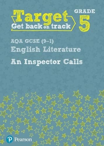 Image of Target Grade 5 An Inspector Calls AQA GCSE (9-1) Eng Lit Workbook (Intervention English)
