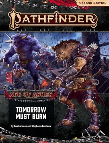 Image of Pathfinder Adventure Path: Tomorrow Must Burn (Age of Ashes)