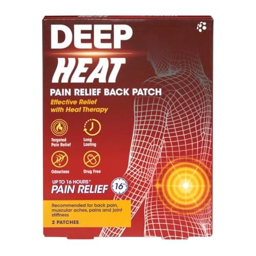 Image of Deep Heat, Well Large Patch for Back Pain Pads, 2 count