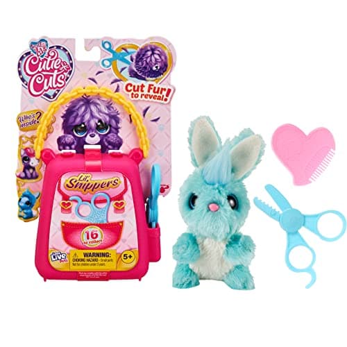 Image of Little Live Pets Scruff-a-Luvs Cutie Cuts Lil Snippers Cut fur, reveal, groom & love plush rescue pet 30161