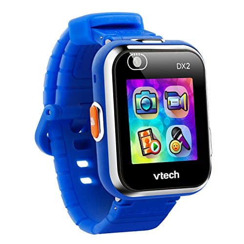 Image of VTech Kidizoom Smart Watch DX2, Blue Watch for Kids with Games, Camera for Photos & Videos, Colour Screen, Photo Effects & More, for Infants aged 4, 5, 6, 7 + years
