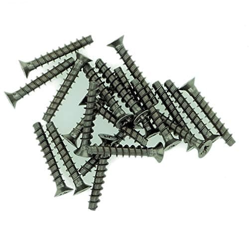 Image of D3.5 (3.5mm x 10mm) Pozi Countersunk Screws for Plastic (Trilobular) - Stainless Steel (A2) (Pack of 20)