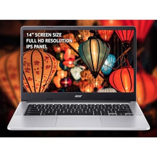 Image of Acer 314, Intel Pentium Silver N6000, 4GB RAM, 128GB eMMC, 14 Inch Chromebook NX.K04EK.004