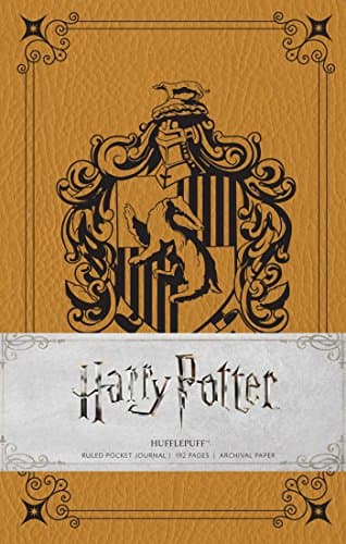 Image of Harry Potter: Hufflepuff Ruled Pocket Journal