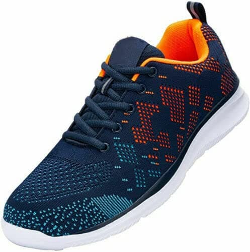 Image of BARGAINGALORE Men Safety Trainers Shoes Work Steel Toe Cap Protection Hiking Ankle Size 6-13UK (Safety Boot 56, Numeric_6)