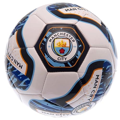 Image of Hy-Pro Officially Licensed Manchester City F.C. Tracer Football Size 5