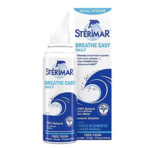 Image of Sterimar Allergies and Sinusitis Nasal Hygiene Nasal Spray 100ml (Pack of 3 6 12) (Pack of 3)