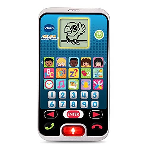 Image of VTech Call and Chat Learning Phone, Black