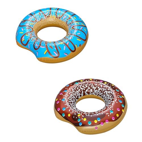 Image of Bestway | Donut Swim Tube, Swim Ring for Swimming Pool, Water Pool Toys, Assorted Colours